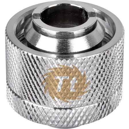 Thermaltake Thermaltake Pacific Diy Lcs Chrome 1/2 Id X 3/4 Od Compression Fitting CL-W030-CA00SL-A